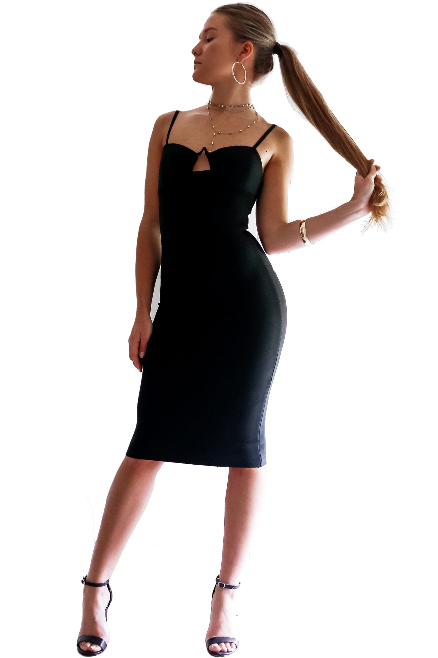 Alessia Dress | Black - Fashion Flash Boutique