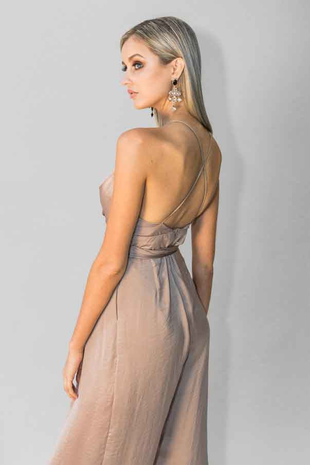 PARIS PANTSUIT - CHAMPAGNE - Fashion Flash Boutique