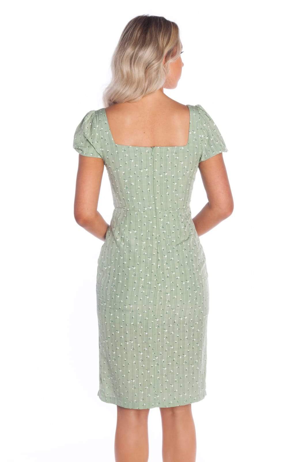 Primrose Dress | Green - Fashion Flash Boutique