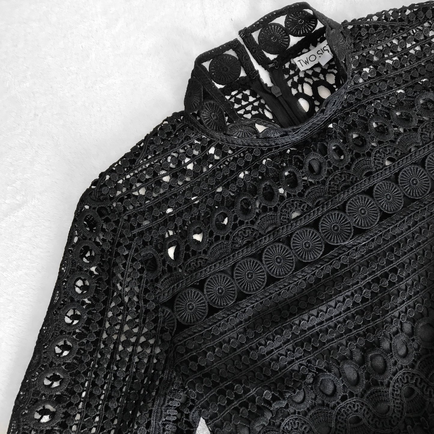 Riverdale Lace Long Sleeve Dress | Black - Fashion Flash Boutique