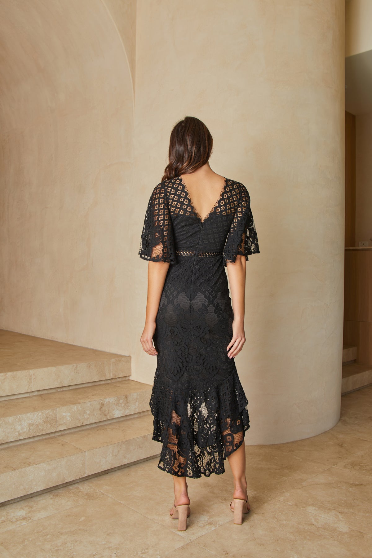 Reyna Dress | Black - Fashion Flash Boutique
