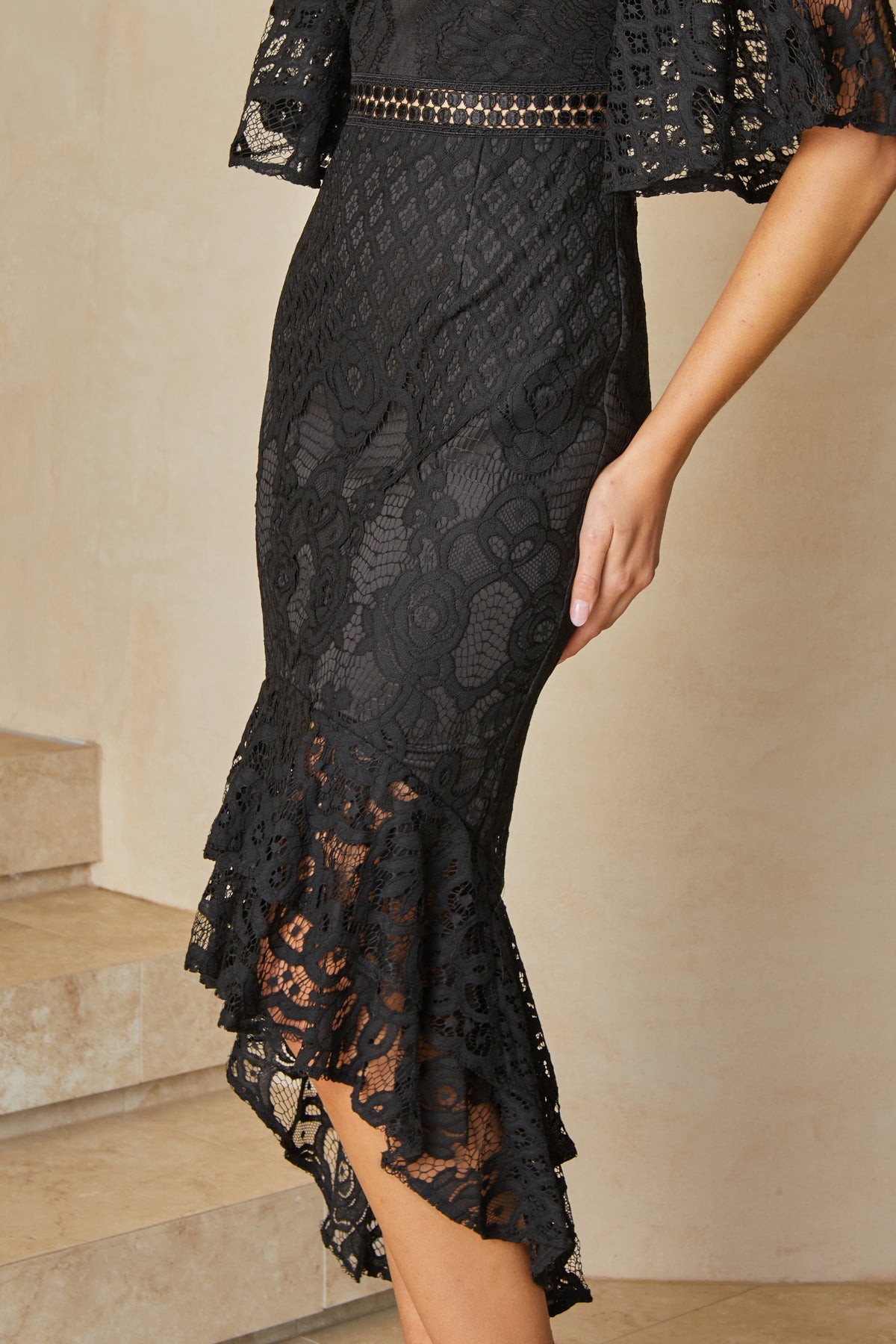 Reyna Dress | Black - Fashion Flash Boutique
